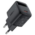 Сетевое зарядное устройство ACEFAST A115 30W GaN USB-C Черный