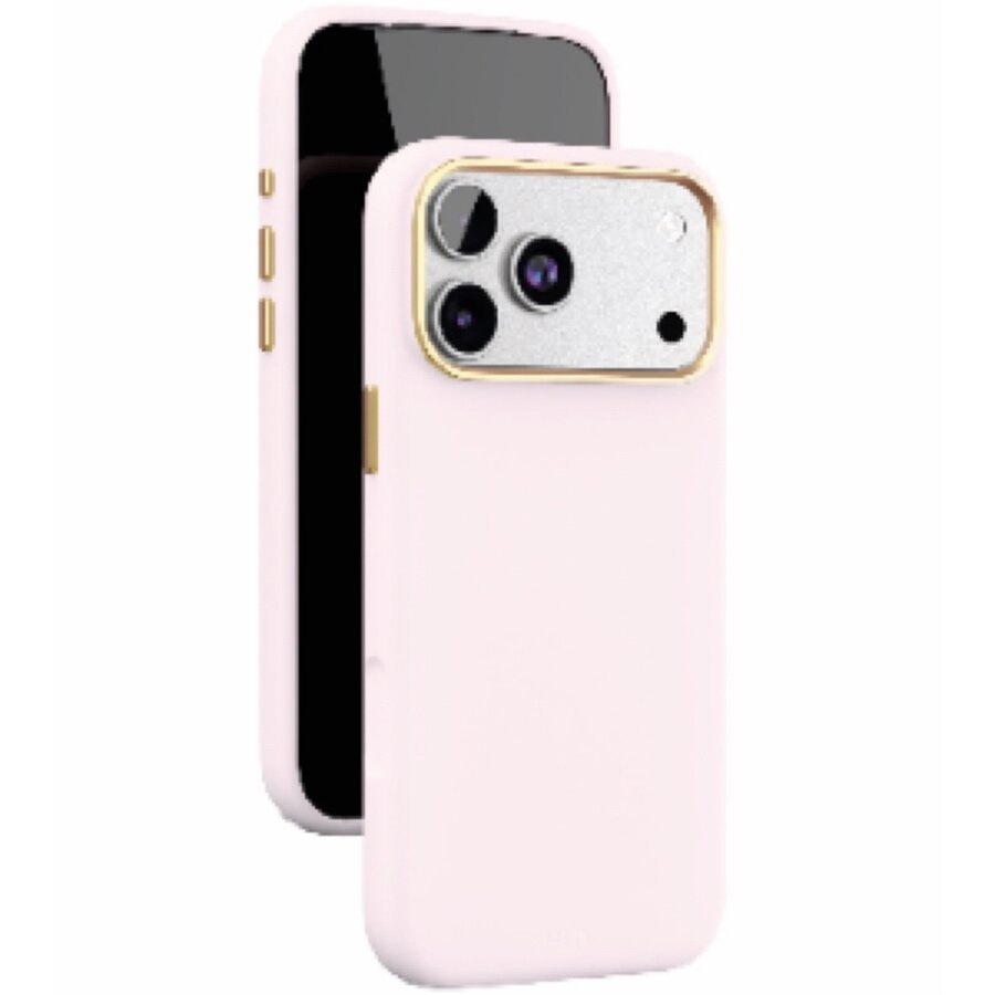 Чехол защитный VLP Aster Pro Case MagSafe для iPhone 17 Pro Max Розовый