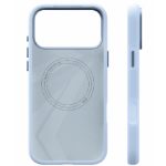 Чехол защитный VLP Aster Pro Case MagSafe для iPhone 17 Pro Max Голубой