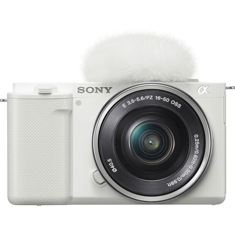 Фотоаппарат Sony ZV-E10 Kit 16-50mm Белый (White)