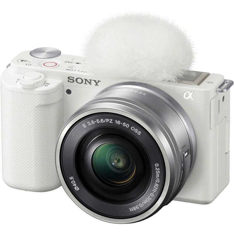 Фотоаппарат Sony ZV-E10 Kit 16-50mm Белый (White)