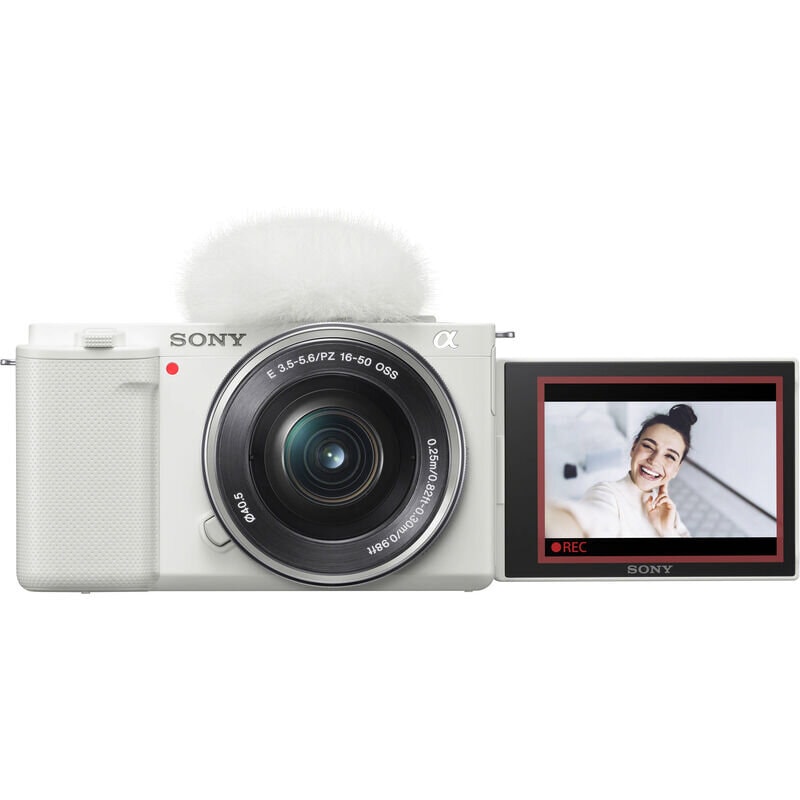 Фотоаппарат Sony ZV-E10 Kit 16-50mm Белый (White)