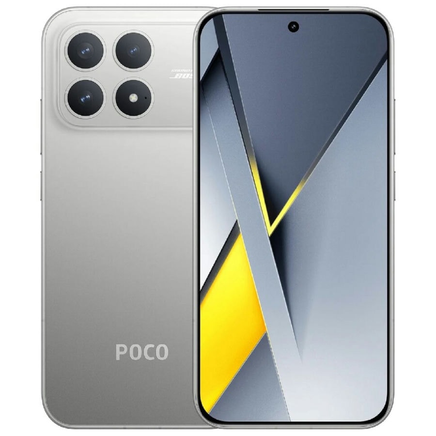 Смартфон Xiaomi POCO F8 Pro 12/256GB Серебро (Titanium Silver)