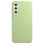 Чехол защитный VLP Liquid Silicone Case Soft Touch для Samsung Galaxy S21 FE Светло-зеленый