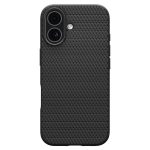 Чехол защитный Spigen Liquid Air для iPhone 17 Черный (Black)