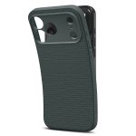 Чехол защитный Spigen Liquid Air для iPhone 17 Pro Max Зеленый (Abyss Green)