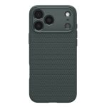 Чехол защитный Spigen Liquid Air для iPhone 17 Pro Зеленый (Abyss Green)