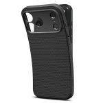 Чехол защитный Spigen Liquid Air для iPhone 17 Pro Черный (Black)