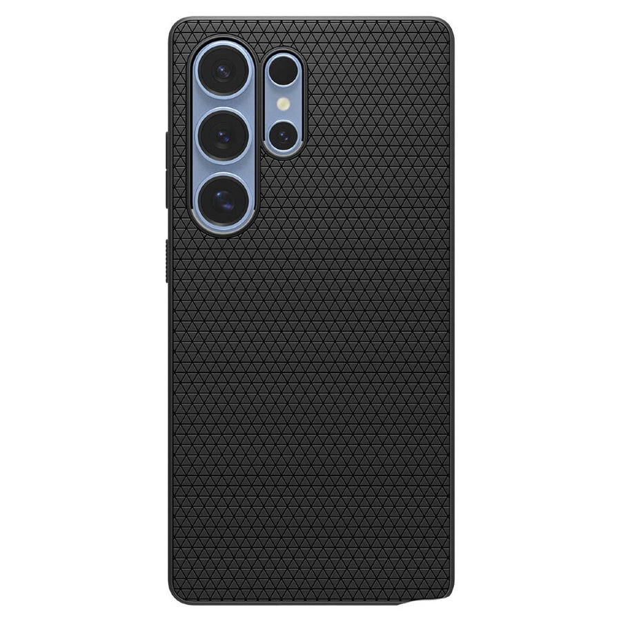 Чехол защитный Spigen Liquid Air для Samsung Galaxy S25 Ultra Черный (Matte Black)