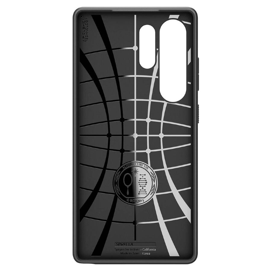 Чехол защитный Spigen Liquid Air для Samsung Galaxy S25 Ultra Черный (Matte Black)