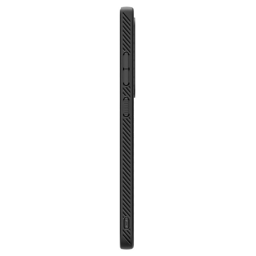 Чехол защитный Spigen Liquid Air для Samsung Galaxy S25 Ultra Черный (Matte Black)