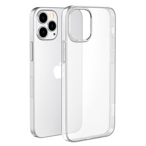 Чехол защитный силиконовый HOCO для iPhone 12/12 Pro Прозрачный