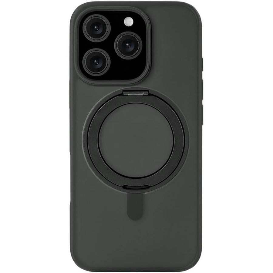 Чехол защитный uBear Clip 360 Mag Case для iPhone 16 Pro Max Черный