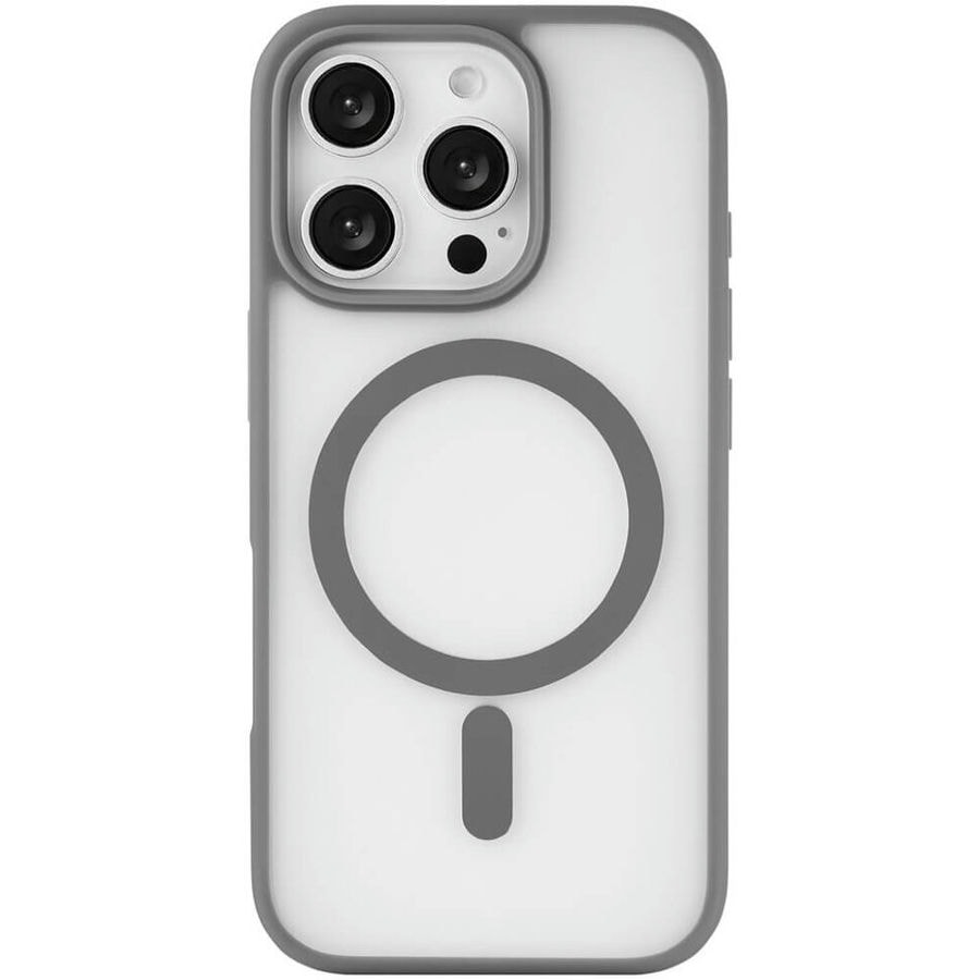 Чехол защитный uBear Cloud Mag Case для iPhone 16 Pro Max Серый