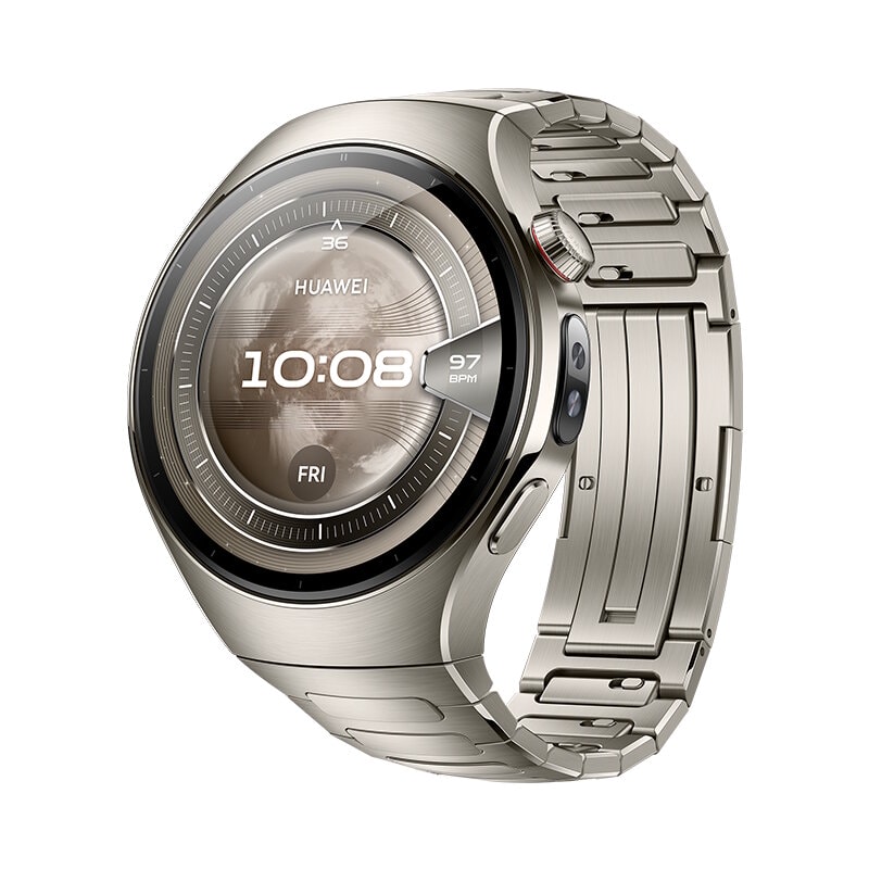 Умные часы HUAWEI Watch 5 46mm Титановый (Titanium)