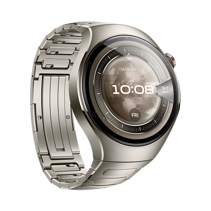 Умные часы HUAWEI Watch 5 46mm Титановый (Titanium)