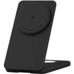 Беспроводное зарядное устройство VLP Alum Power Pro for Apple 3 в 1 Qi2 Черный титан