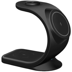Беспроводное зарядное устройство VLP Powerstand 3 в 1 для Apple Черный