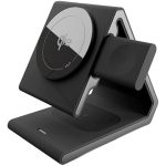 Беспроводное зарядное устройство VLP Delta Power 3 в 1 MagSafe Qi2 Черный