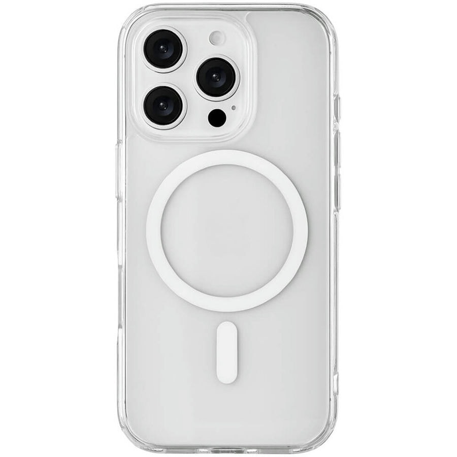 Чехол защитный uBear Real Mag Case для iPhone 16 Pro Max Прозрачный