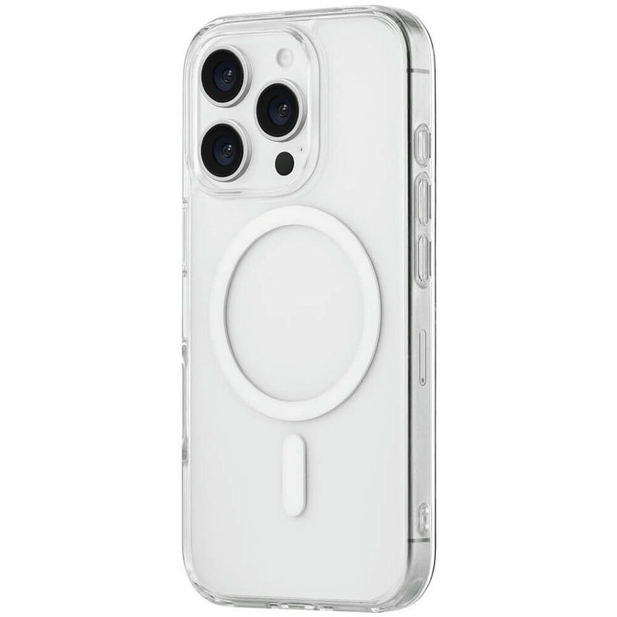 Чехол защитный uBear Real Mag Case для iPhone 16 Pro Прозрачный