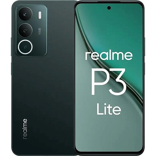 Смартфон realme P3 Lite 4G 8/256GB Зеленый (Green)