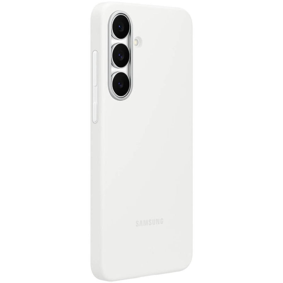 Чехол защитный Samsung Silicone Case для Samsung Galaxy S25 FE Белый