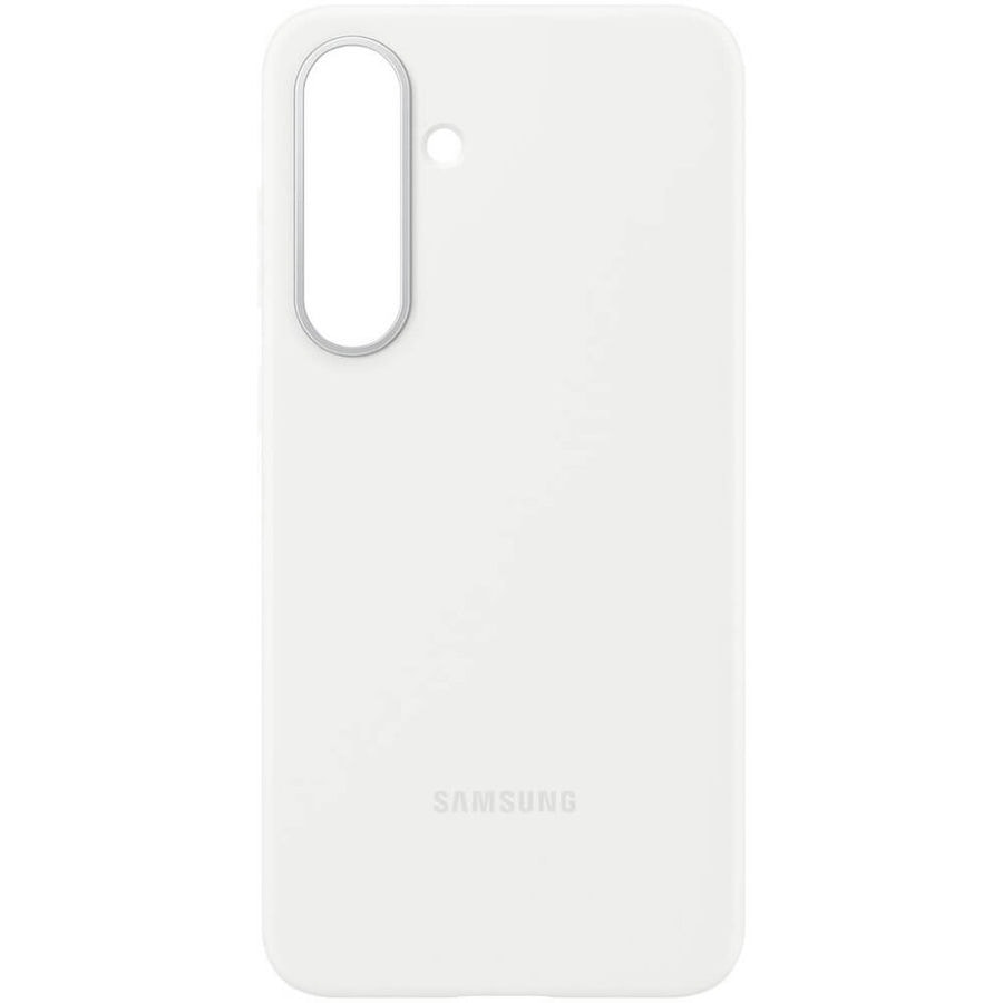 Чехол защитный Samsung Silicone Case для Samsung Galaxy S25 FE Белый