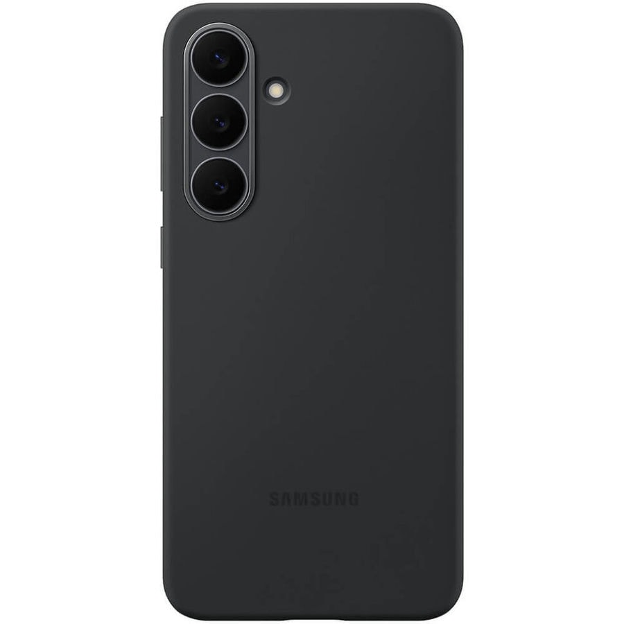 Чехол защитный Samsung Silicone Case для Samsung Galaxy S25 FE Черный