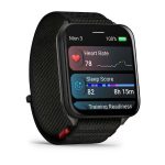 Умные часы Garmin Venu X1 Black with Slate Titanium Caseback and Black ComfortFit Nylon Band (010-02980-00)