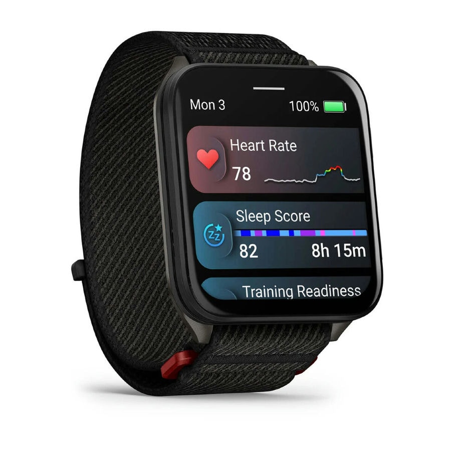 Умные часы Garmin Venu X1 Black with Slate Titanium Caseback and Black ComfortFit Nylon Band (010-02980-00)