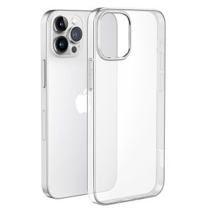 Чехол силиконовый HOCO для iPhone 15 Pro Max Прозрачный