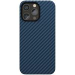 Чехол защитный VLP Kevlar Case MagSafe iPhone 15 Pro Темно-синий
