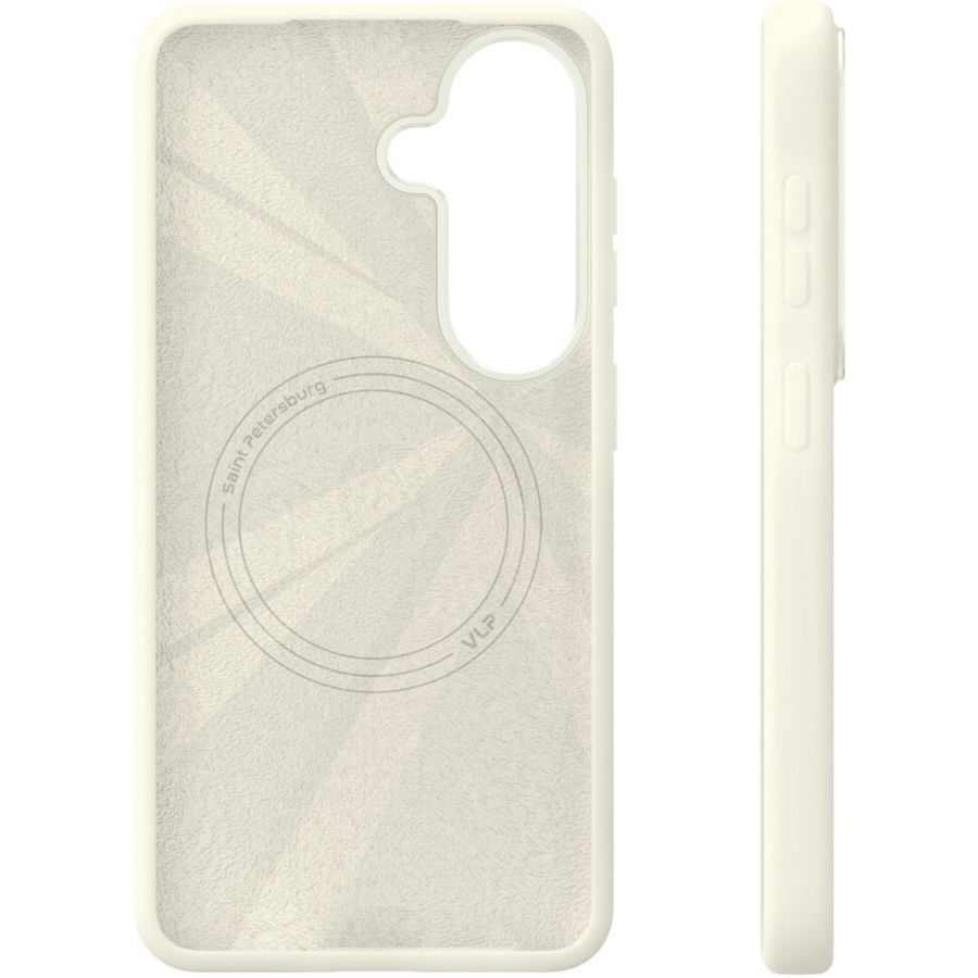 Чехол защитный VLP Aster Pro Case с MagSafe для Samsung Galaxy S26 Белый