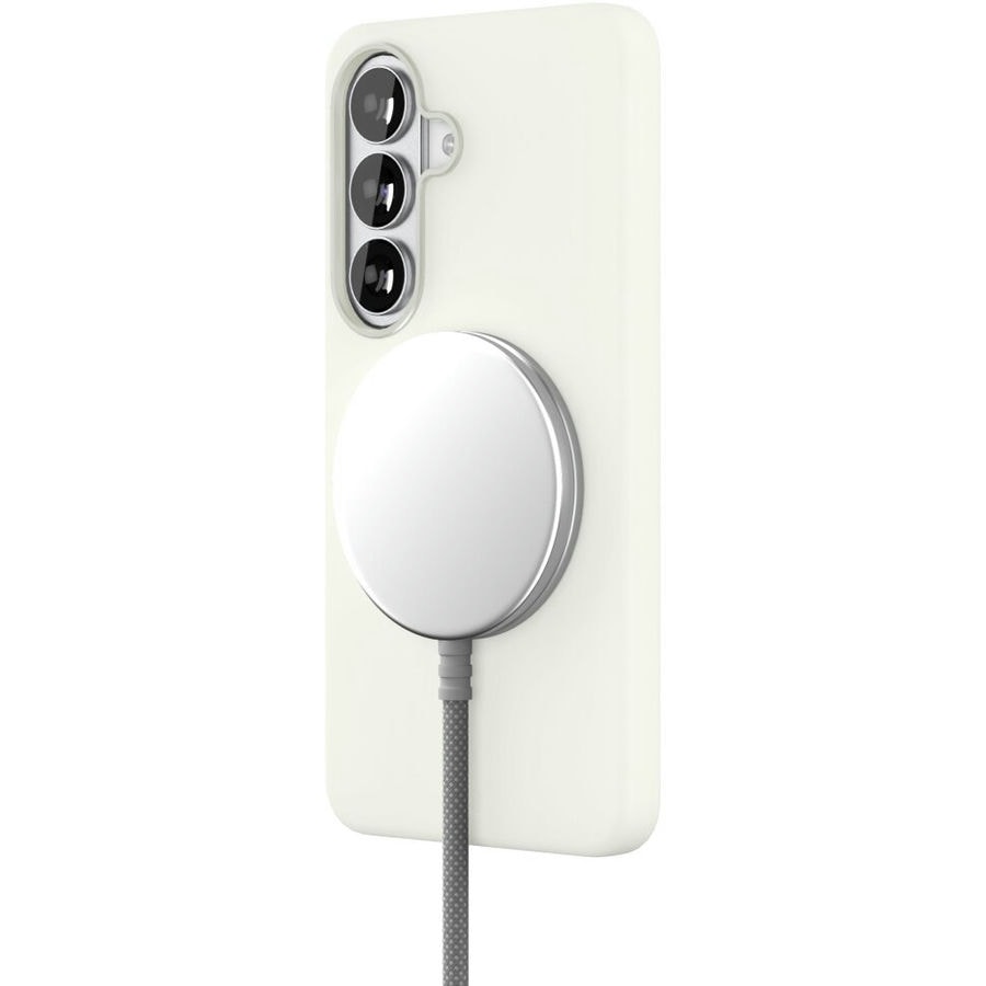 Чехол защитный VLP Aster Pro Case с MagSafe для Samsung Galaxy S26 Белый