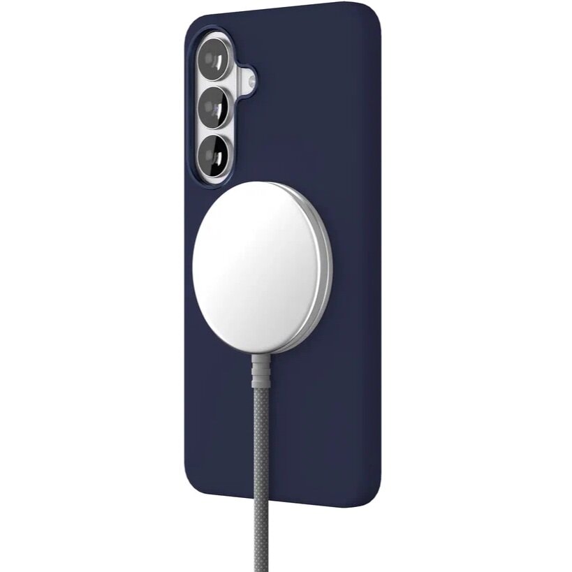 Чехол защитный VLP Aster Pro Case с MagSafe для Samsung Galaxy S26+ Синий