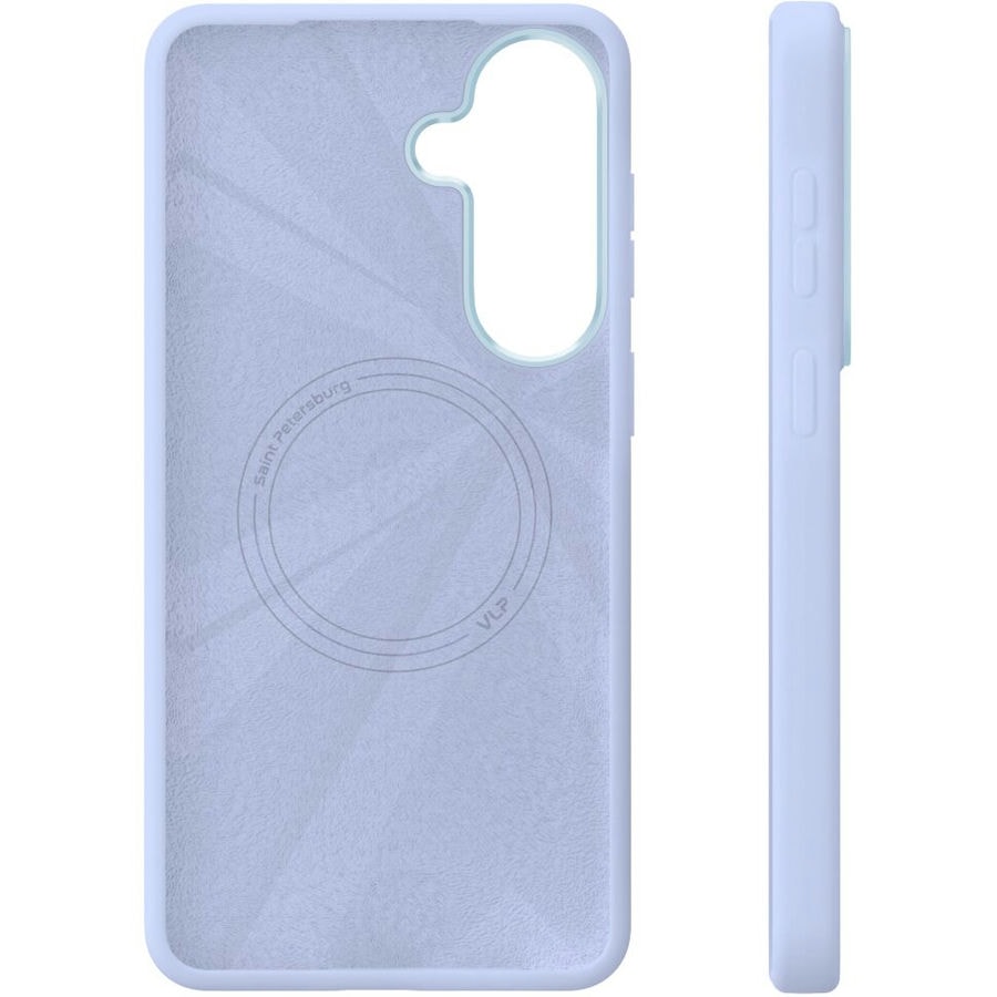 Чехол защитный VLP Aster Pro Case с MagSafe для Samsung Galaxy S26+ Голубой