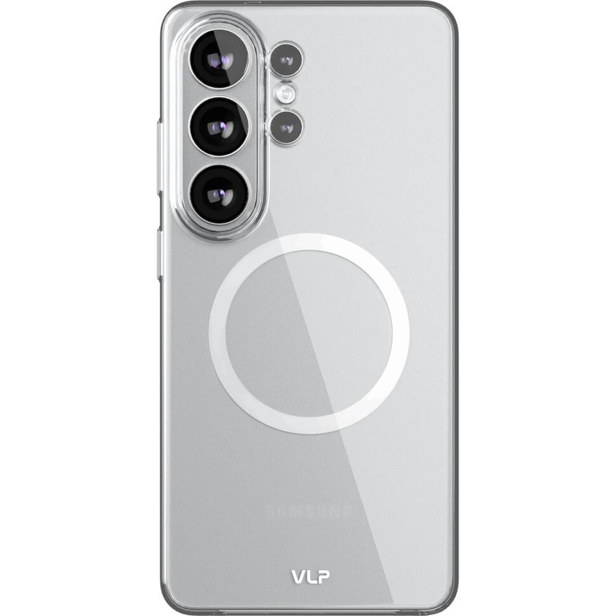 Чехол защитный VLP Puro Case с MagSafe для Samsung Galaxy S26 Ultra Прозрачный