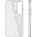 Чехол защитный VLP Puro Case с MagSafe для Samsung Galaxy S26 Ultra Прозрачный