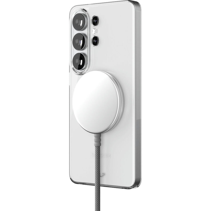 Чехол защитный VLP Puro Case с MagSafe для Samsung Galaxy S26 Ultra Прозрачный