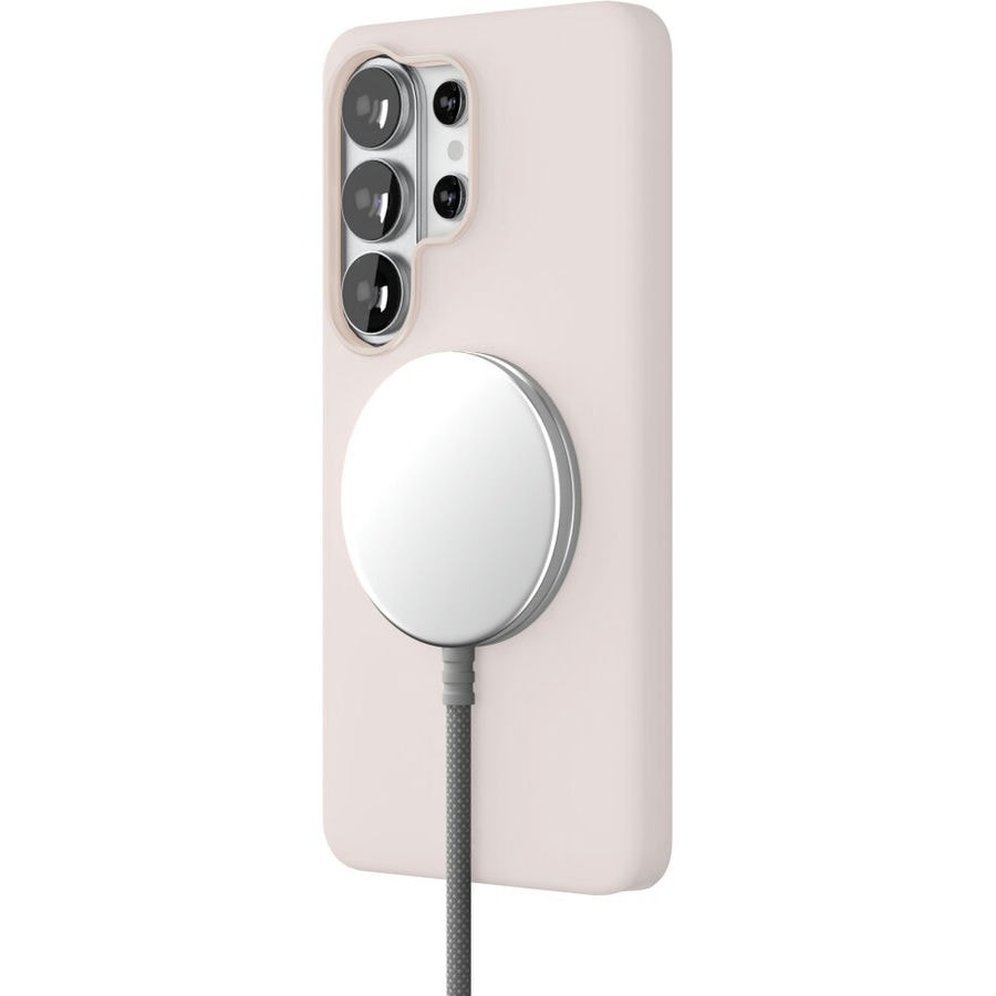 Чехол защитный VLP Aster Pro Case с MagSafe для Samsung Galaxy S26 Ultra Розовый