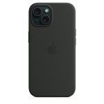 Чехол защитный Apple Silicone Case с MagSafe для iPhone 15 Plus Black