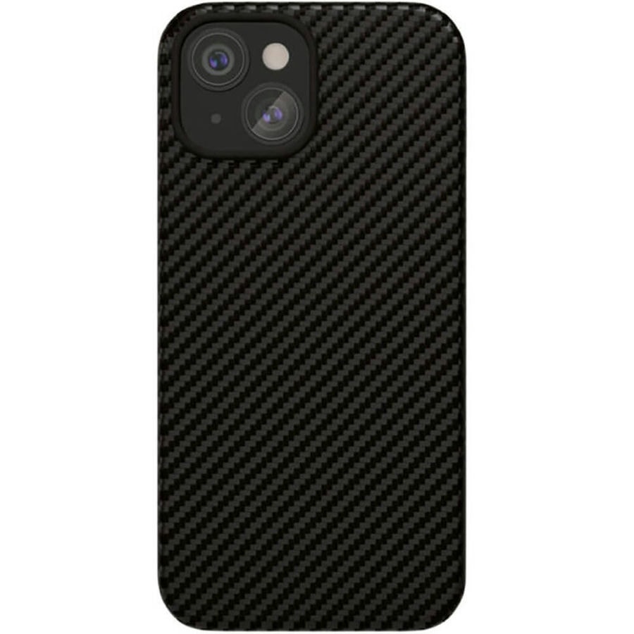 Чехол защитный VLP Kevlar Case MagSafe iPhone 15 Plus Черный