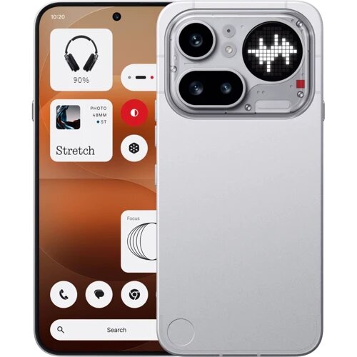 Смартфон Nothing Phone (4a) Pro 12/256GB Серебро (Silver)
