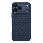 Чехол защитный Spigen Liquid Air для iPhone 17 Pro Max Синий (Navy Blue)