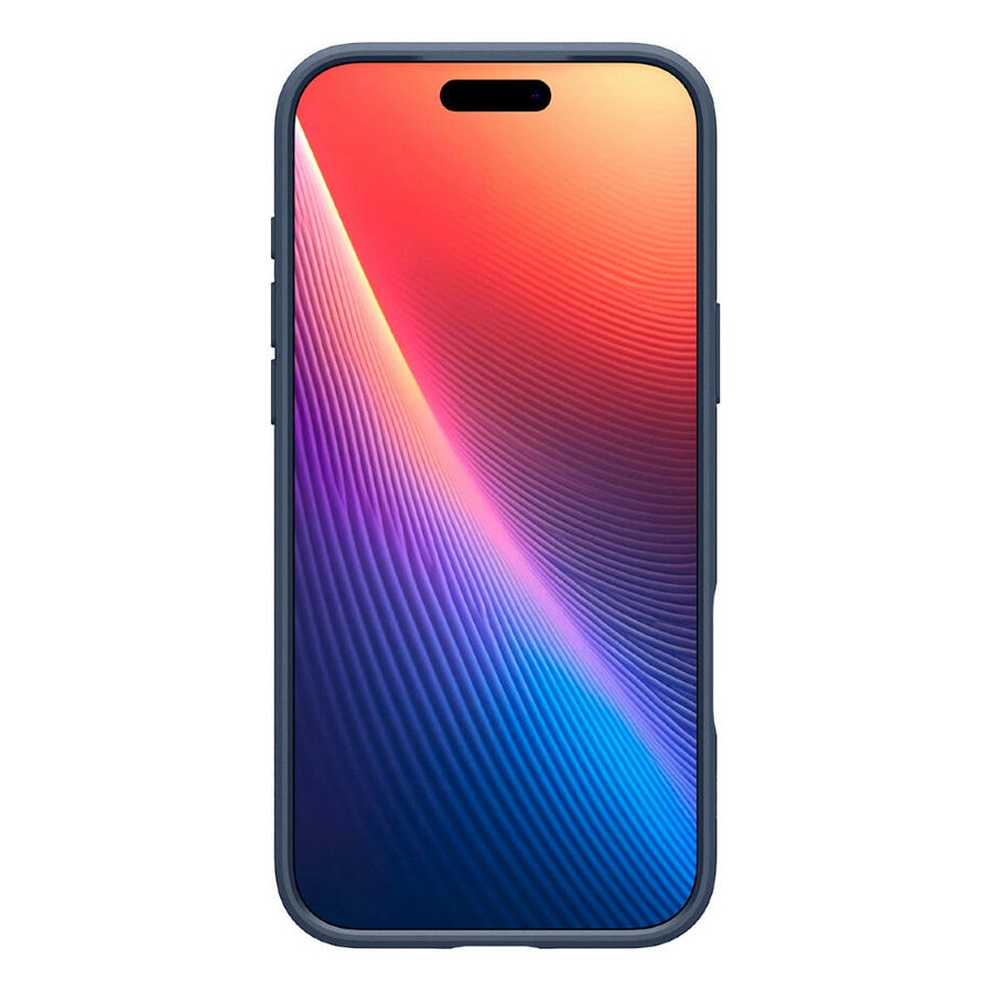 Чехол защитный Spigen Liquid Air для iPhone 17 Pro Max Синий (Navy Blue)