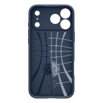 Чехол защитный Spigen Liquid Air для iPhone 17 Pro Max Синий (Navy Blue)