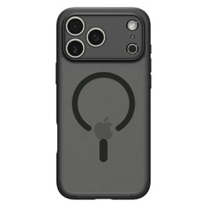 Чехол защитный Spigen Ultra Hybrid для iPhone 17 Pro Черный (Matte Black)