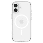 Чехол защитный Spigen Liquid Crystal MagSafe для iPhone 17 Прозрачный (Clear White)