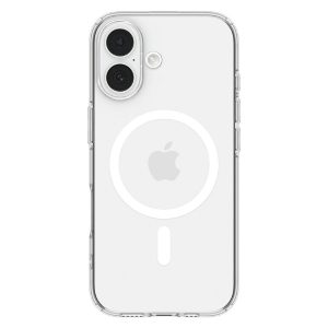 Чехол защитный Spigen Liquid Crystal MagSafe для iPhone 17 Прозрачный (Clear White)